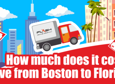 How much does it cost to move from Boston to Florida?