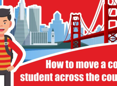 How to move a college student across the country?