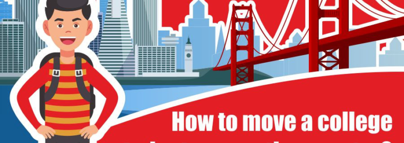 How to move a college student across the country?