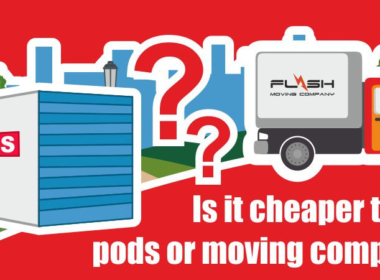 Is it cheaper to use pods or moving company?