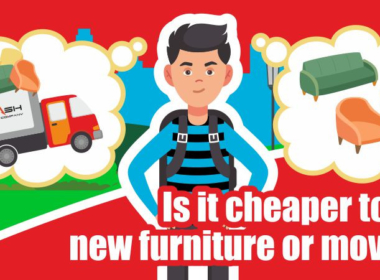 Is it cheaper to buy new furniture or move it?