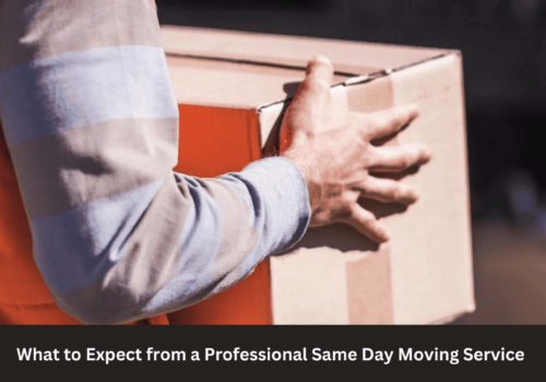 What to Expect from a Professional Same Day Moving Service