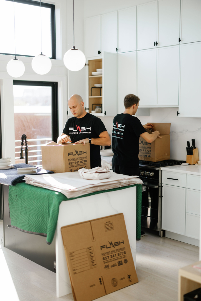 Decluttering for move, packing service