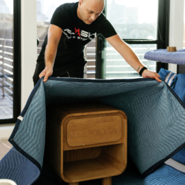 Packing Furniture for move, professional movers