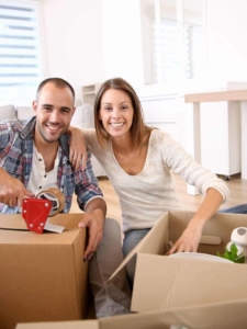 Couple Packing boxes